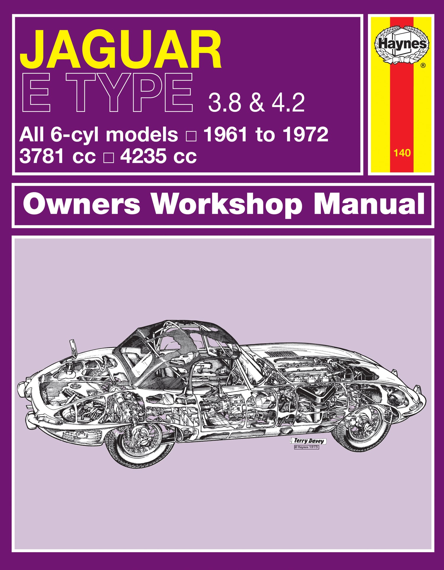 Front cover of a Haynes repair manual