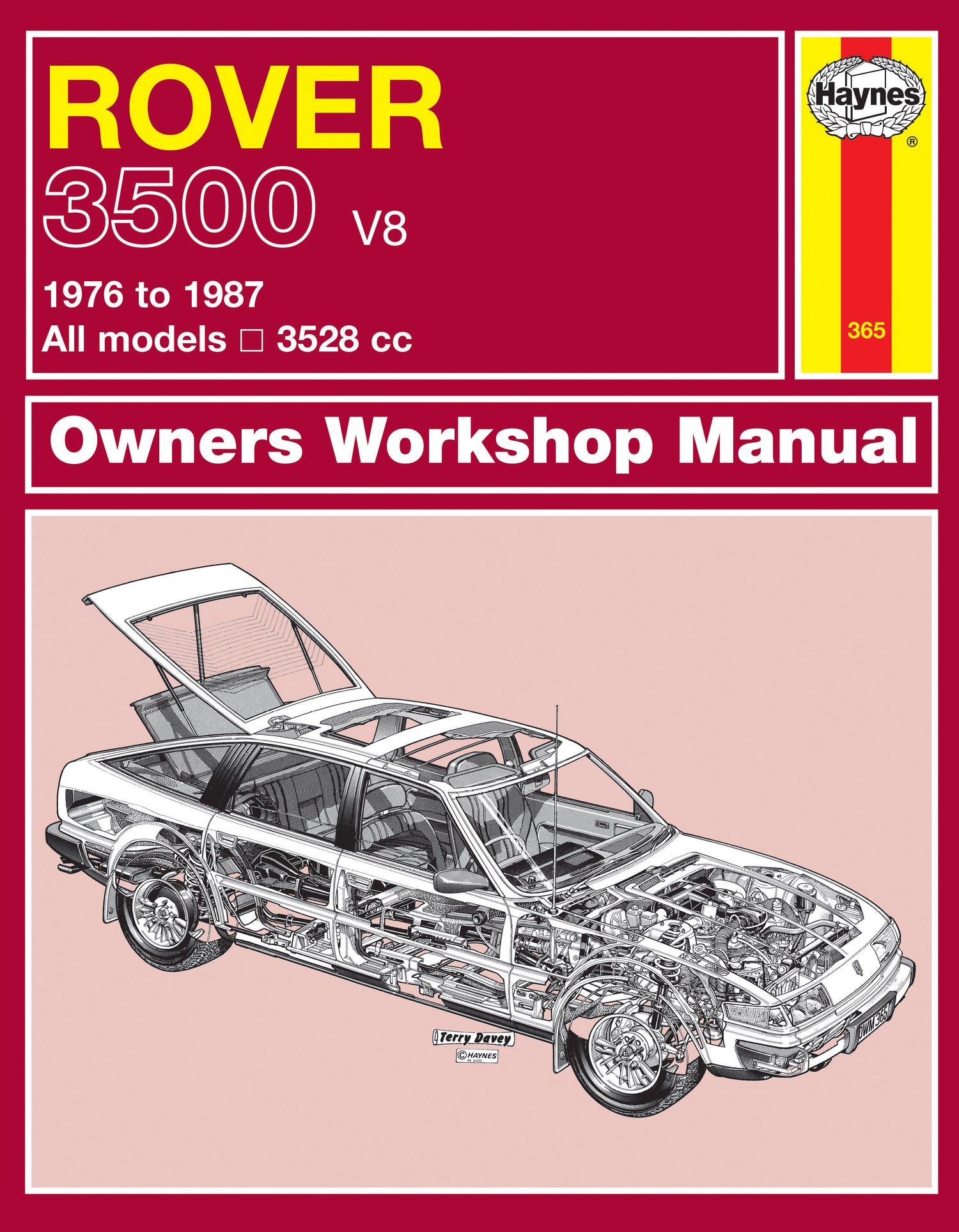 Rover 3500 (76 - 87) Haynes Repair Manual