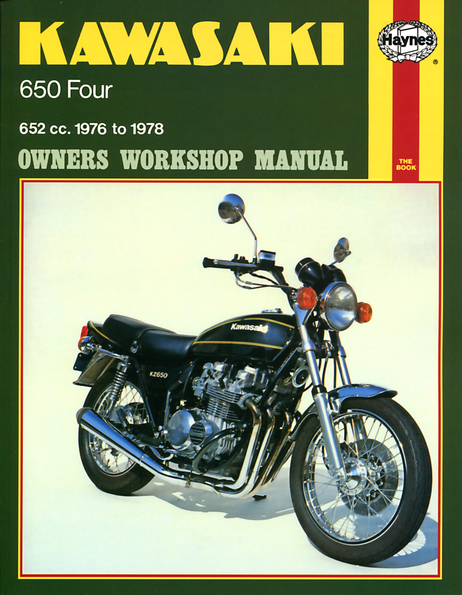 Front cover of a Haynes repair manual