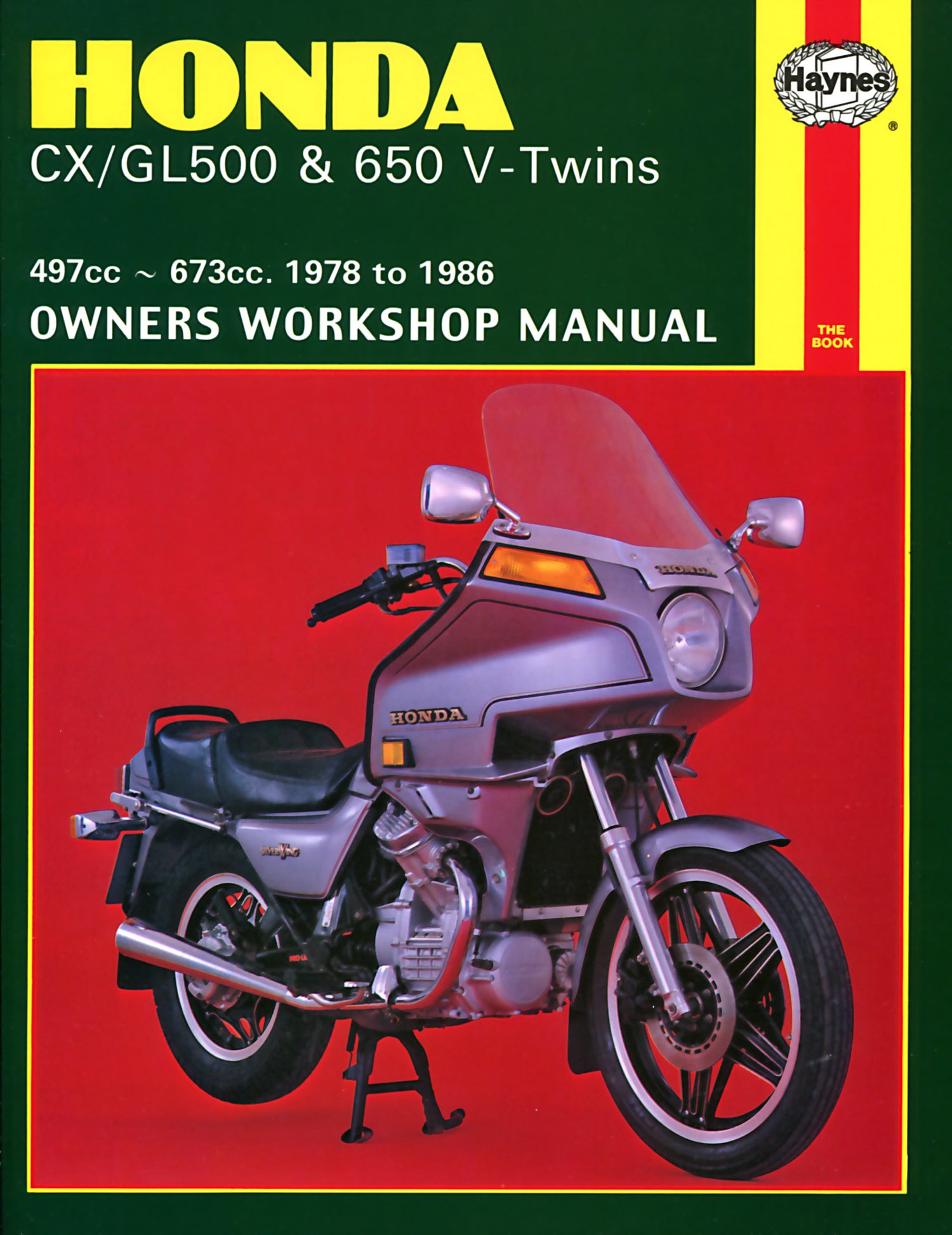 Front cover of a Haynes repair manual