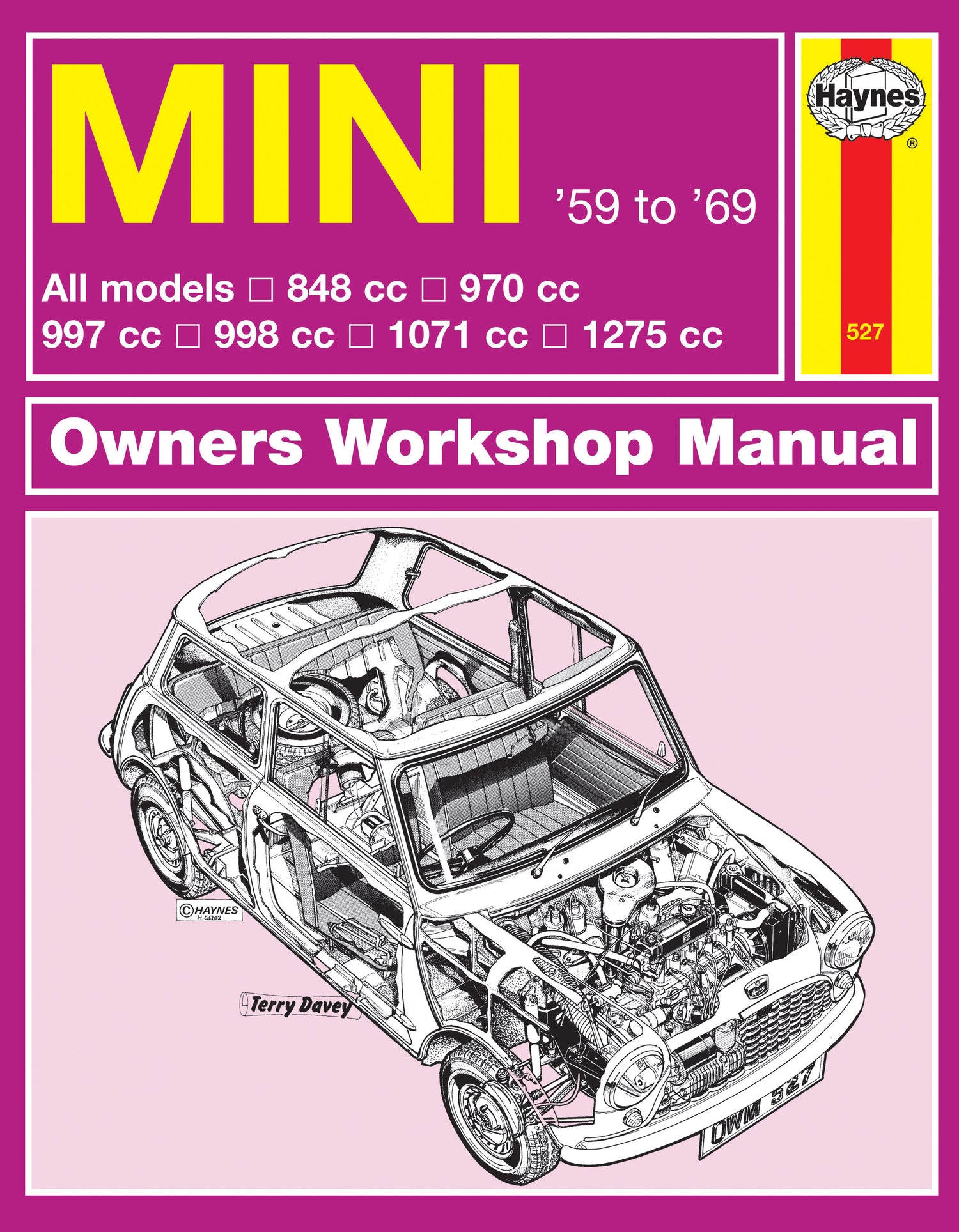 Front cover of a Haynes repair manual