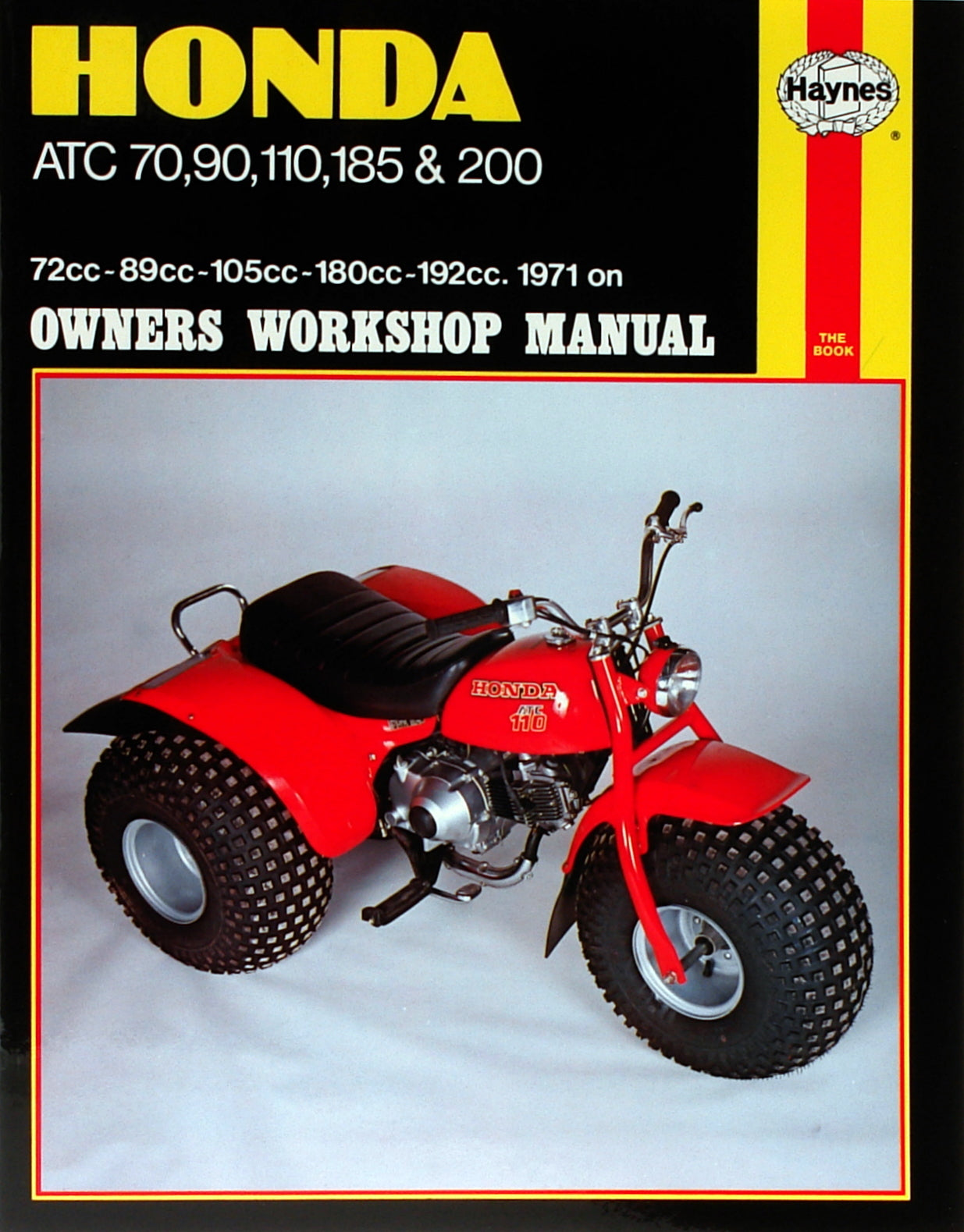 Front cover of a Haynes repair manual