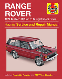 Front cover of a Haynes repair manual