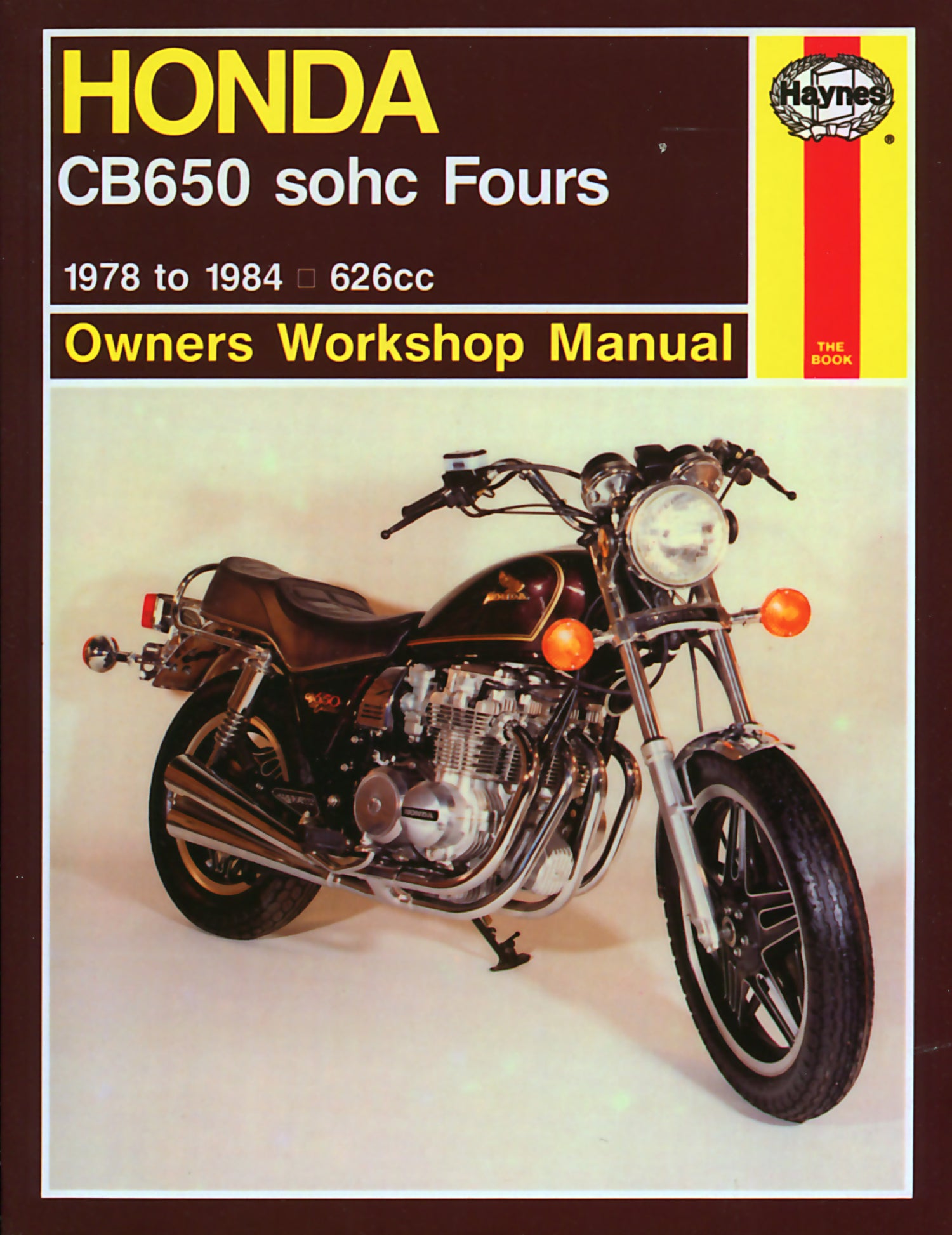 Front cover of a Haynes repair manual