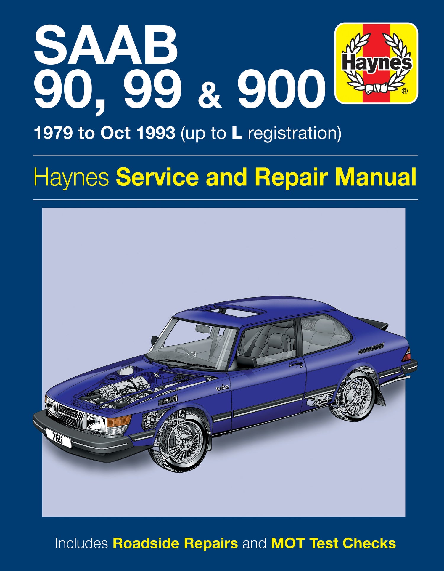 Front cover of a Haynes repair manual