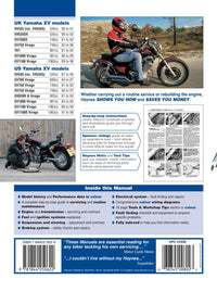 Back cover of a Haynes repair manual