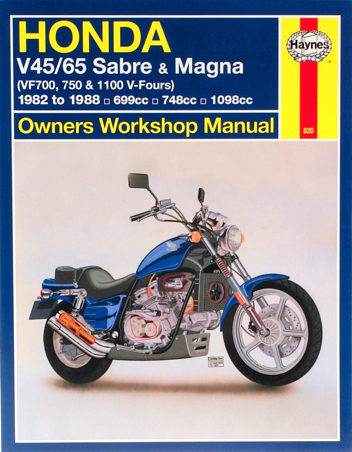 Front cover of a Haynes repair manual