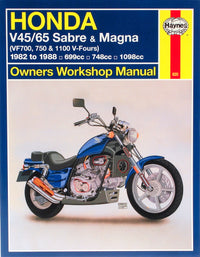 Front cover of a Haynes repair manual