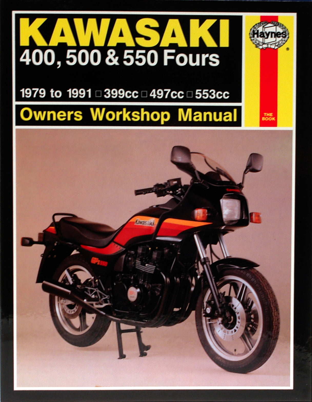 Front cover of a Haynes repair manual