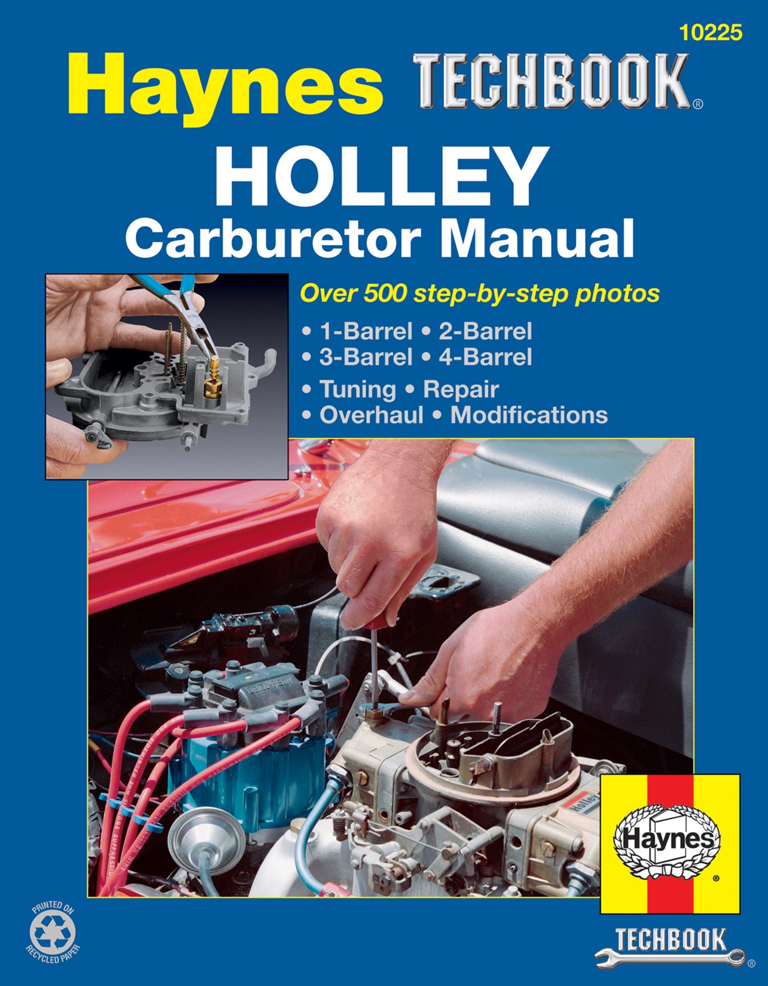 Front cover of a Haynes repair manual
