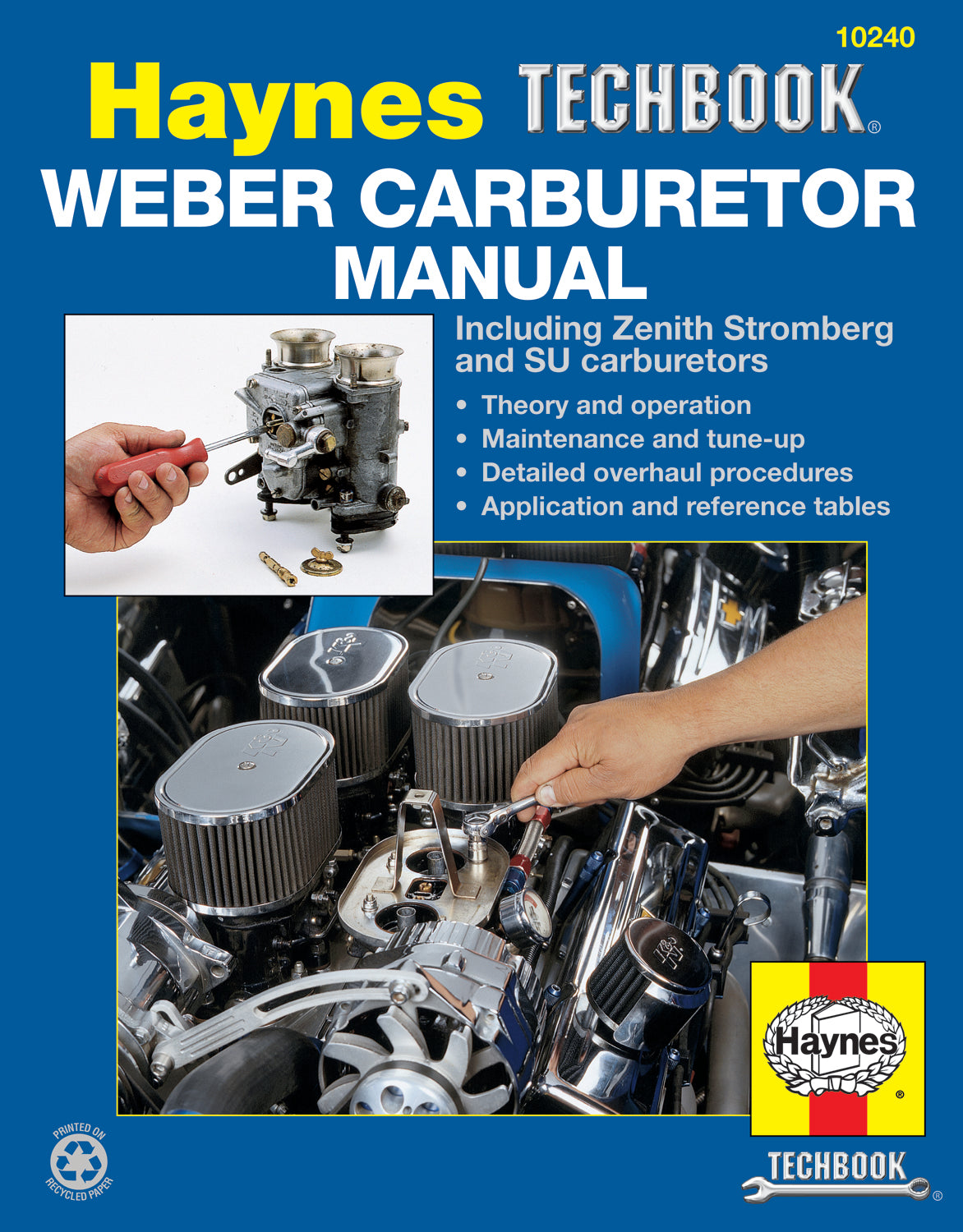 Front cover of a Haynes repair manual