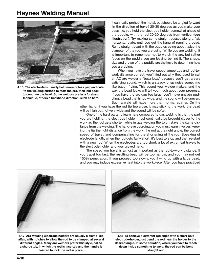 Sample page from a Haynes repair manual