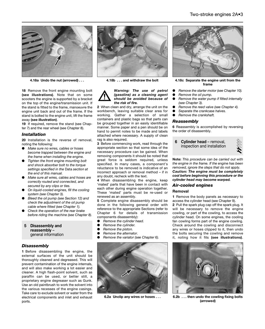 Sample page from a Haynes repair manual