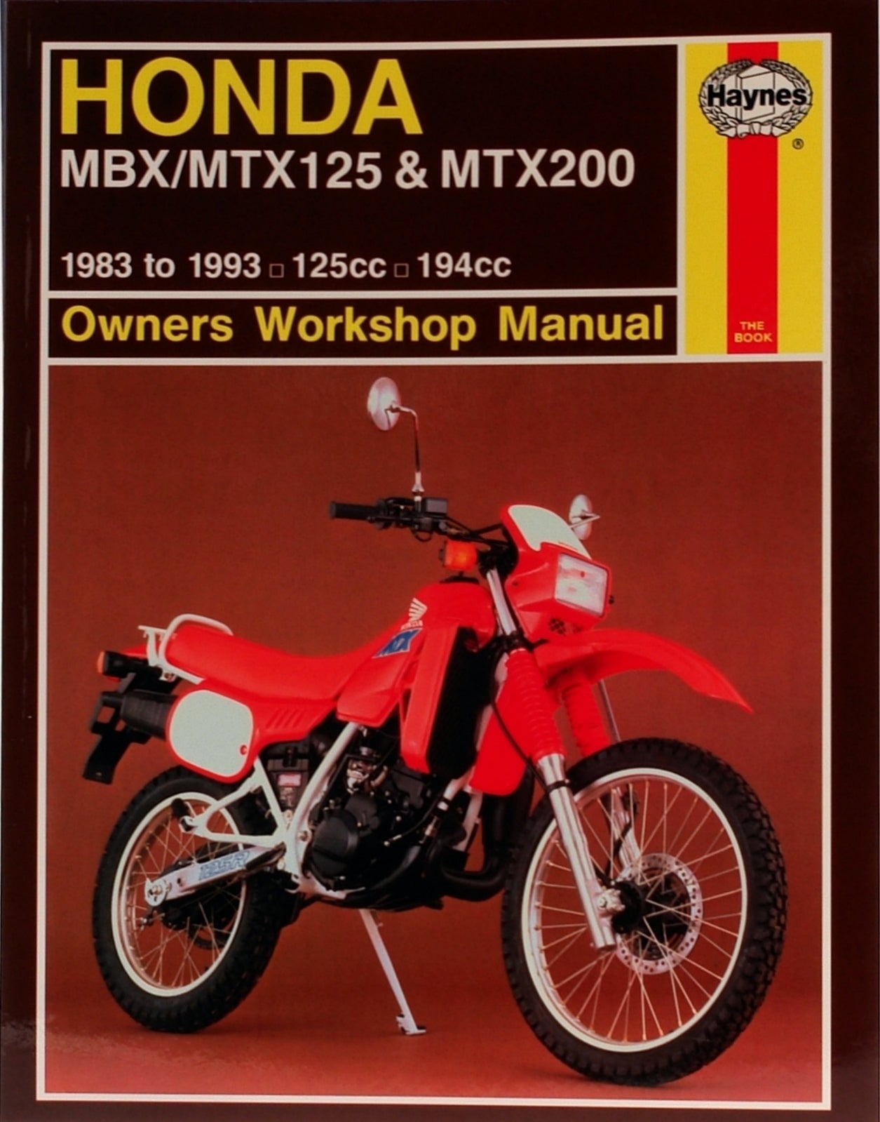 Front cover of a Haynes repair manual