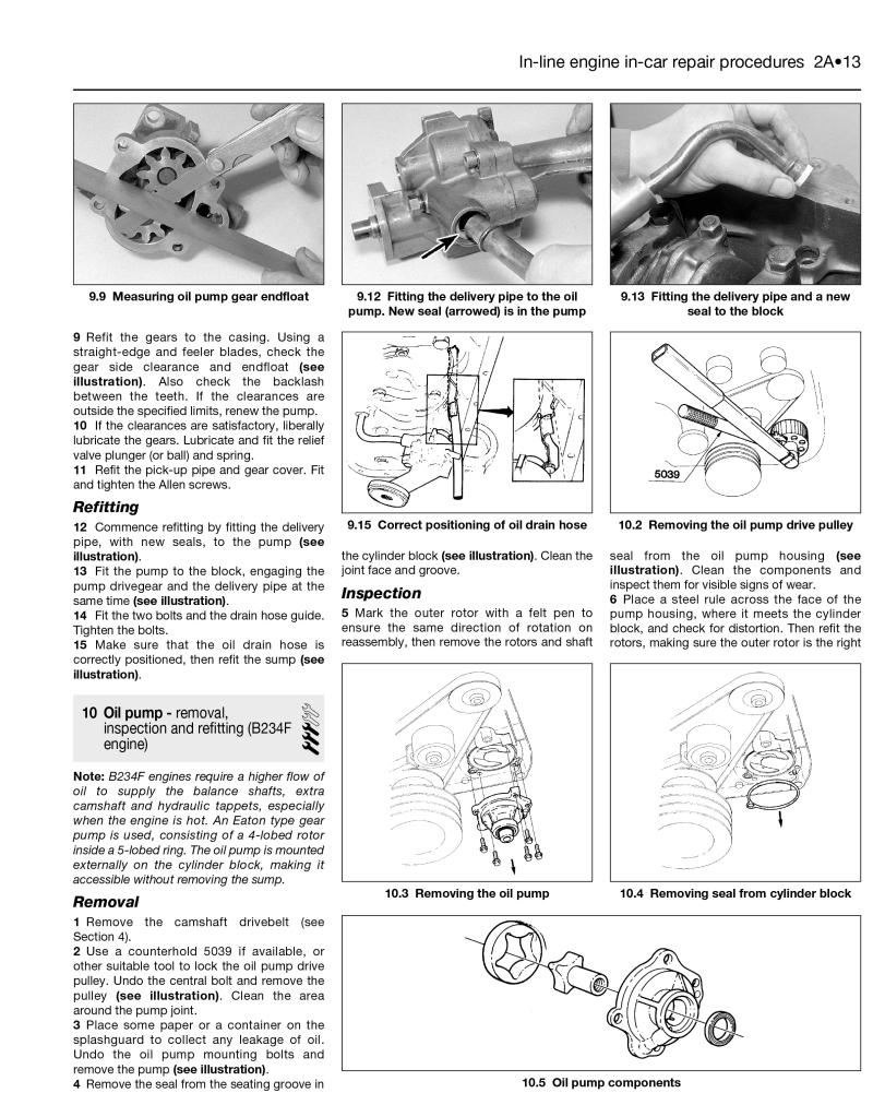Sample page from a Haynes repair manual