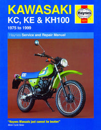 Front cover of a Haynes repair manual