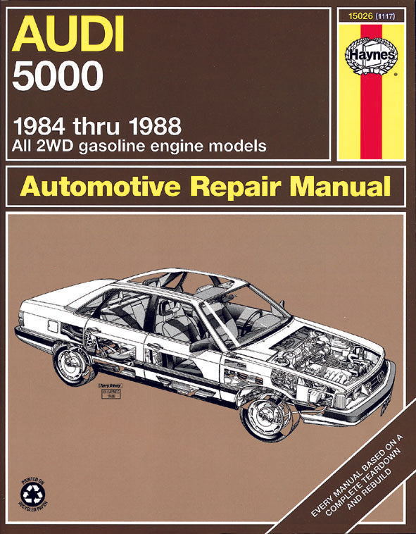 Front cover of a Haynes repair manual