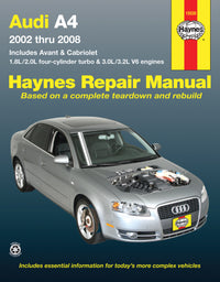 Front cover of a Haynes repair manual