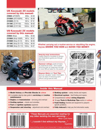 Back cover of a Haynes repair manual