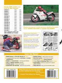 Back cover of a Haynes repair manual