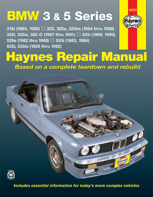 Front cover of a Haynes repair manual
