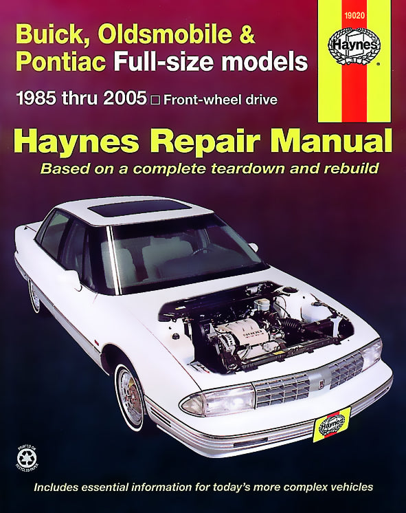 Front cover of a Haynes repair manual