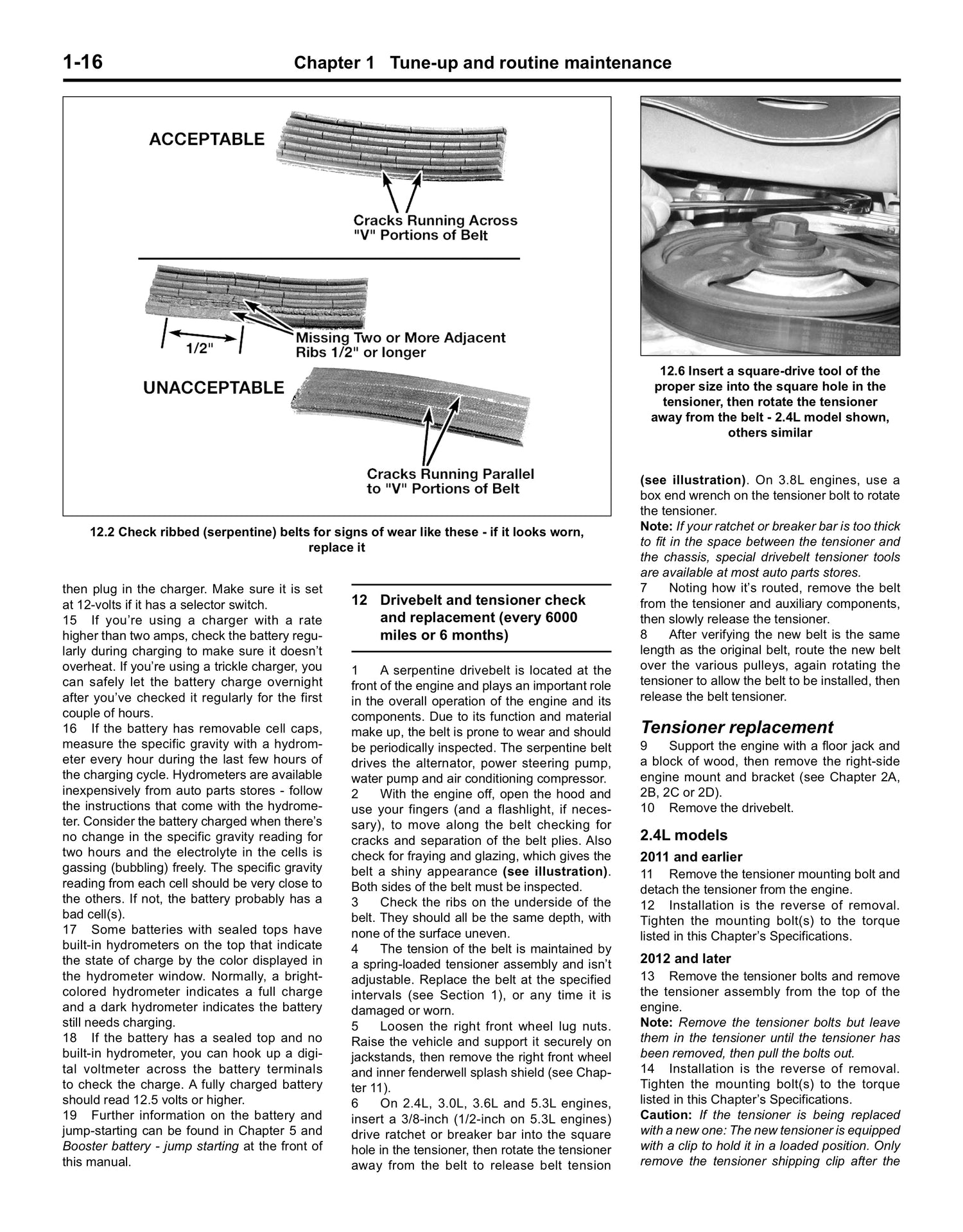 Sample page from a Haynes repair manual