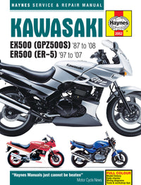 Front cover of a Haynes repair manual