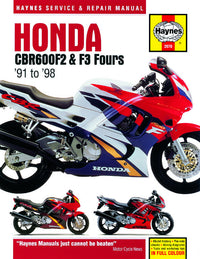 Front cover of a Haynes repair manual