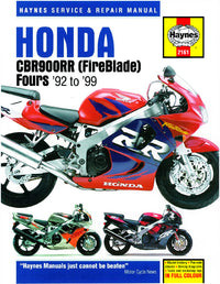 Front cover of a Haynes repair manual