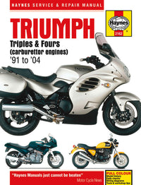Front cover of a Haynes repair manual