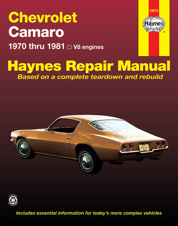 Front cover of a Haynes repair manual