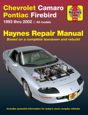 Pontiac Firebird Service & Repair Manuals