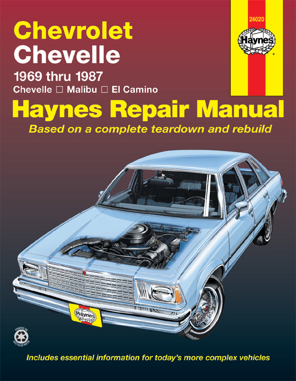 Front cover of a Haynes repair manual