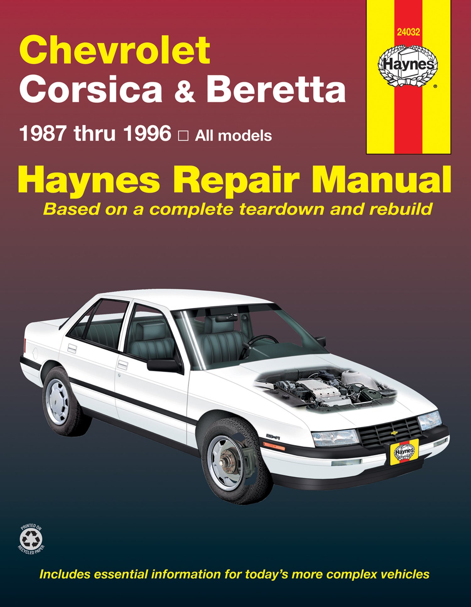 Front cover of a Haynes repair manual