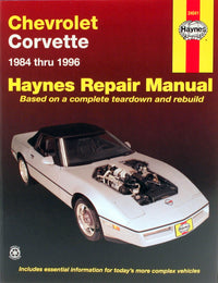 Front cover of a Haynes repair manual