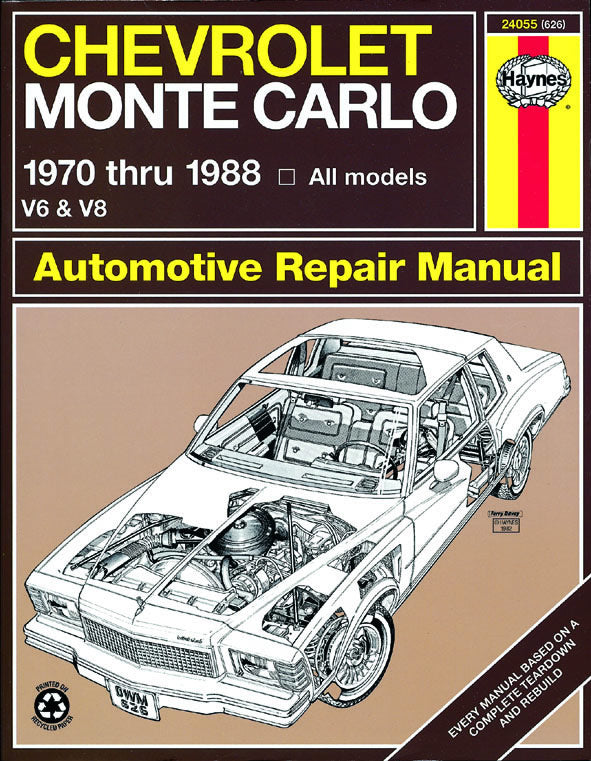 Front cover of a Haynes repair manual
