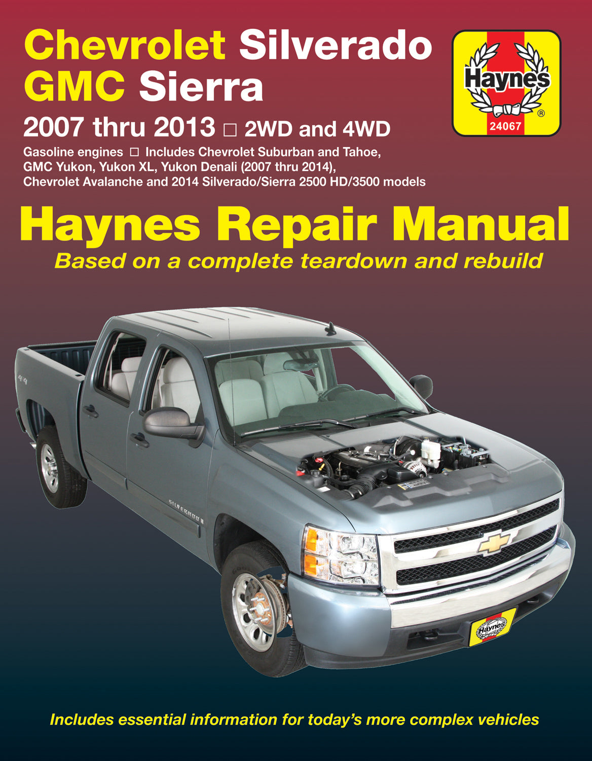 Front cover of a Haynes repair manual