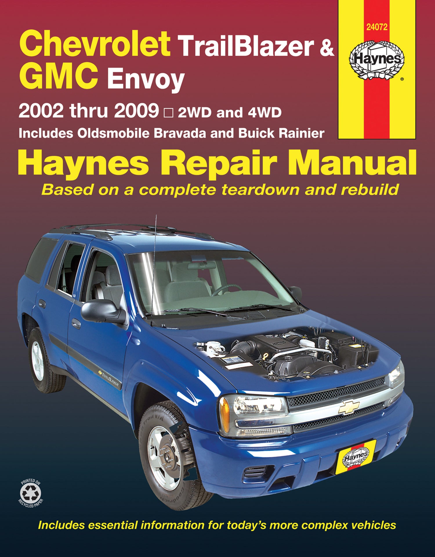Front cover of a Haynes repair manual