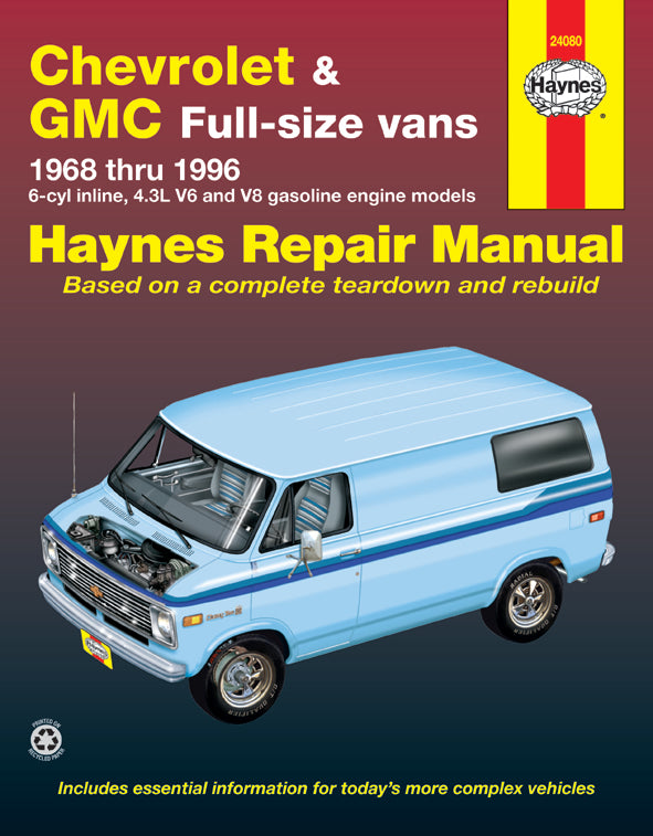 Front cover of a Haynes repair manual