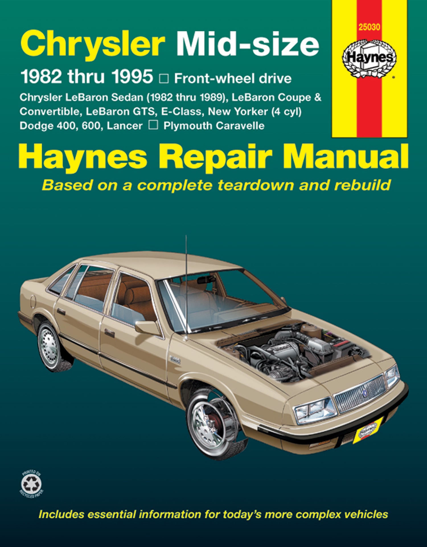 Front cover of a Haynes repair manual
