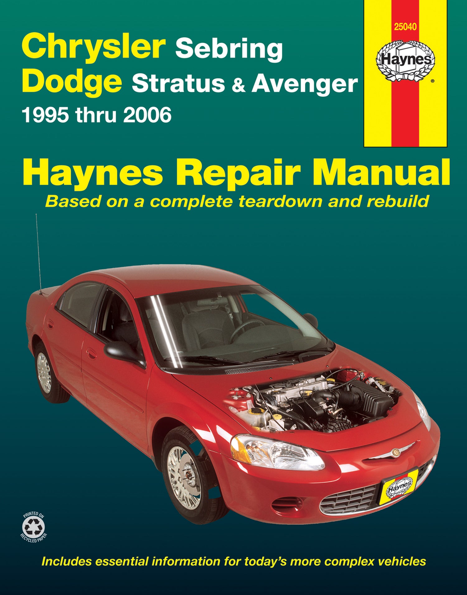 Front cover of a Haynes repair manual