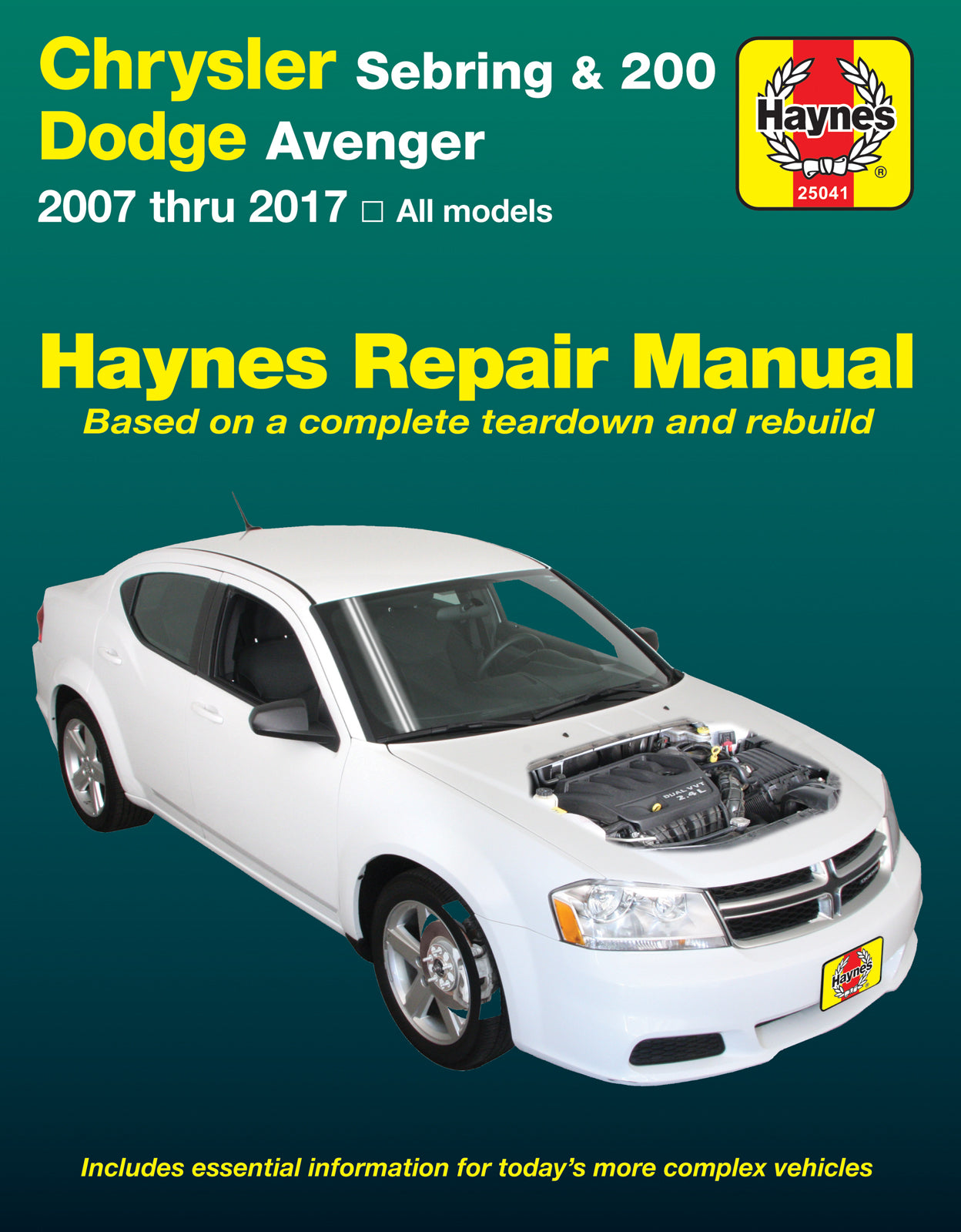 Front cover of a Haynes repair manual