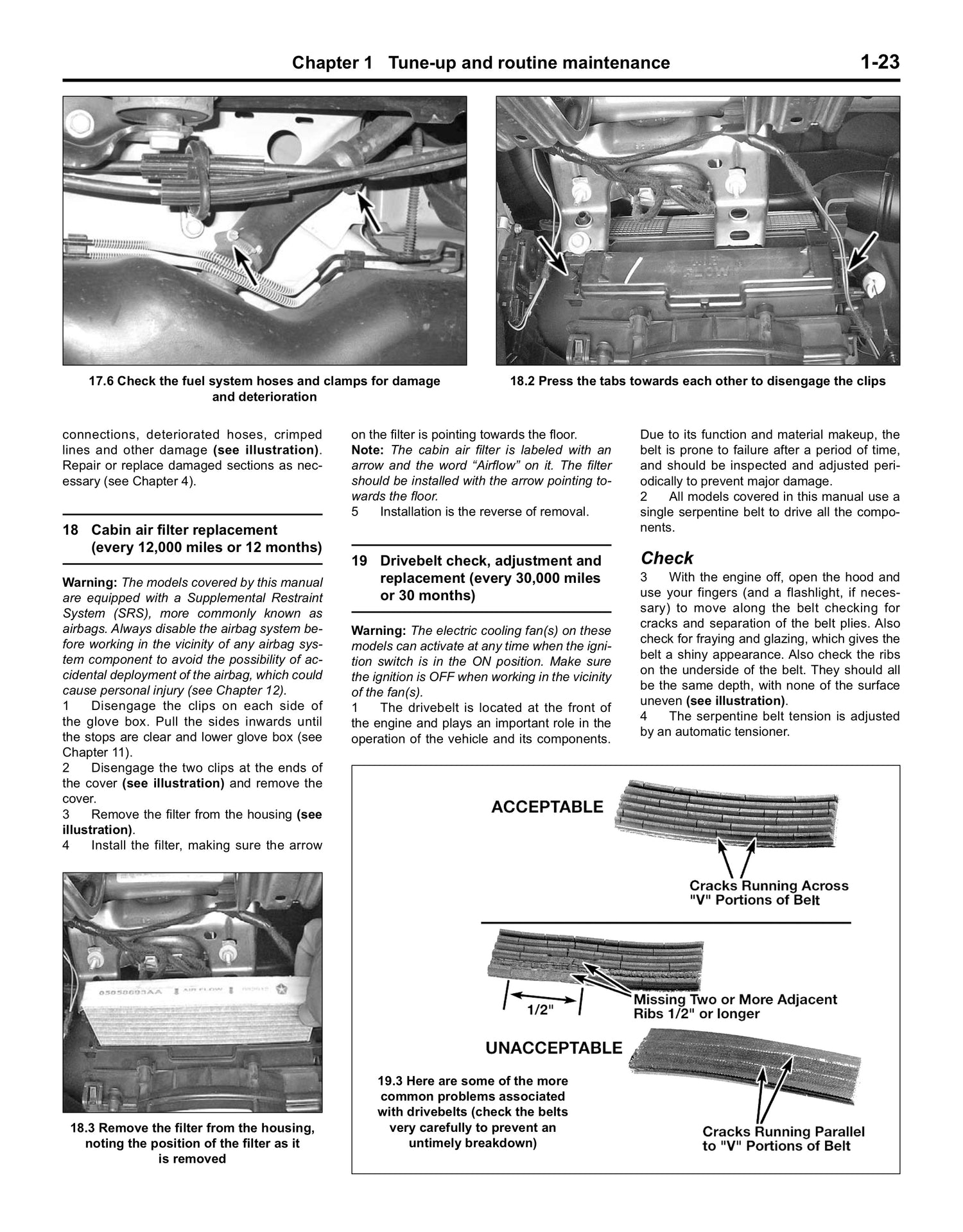 Sample page from a Haynes repair manual