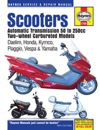 Front cover of a Haynes repair manual