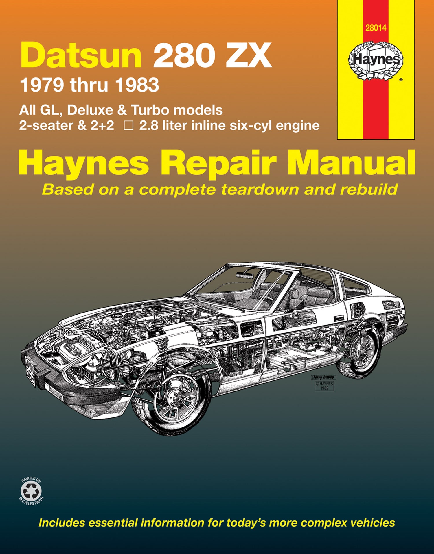 Front cover of a Haynes repair manual