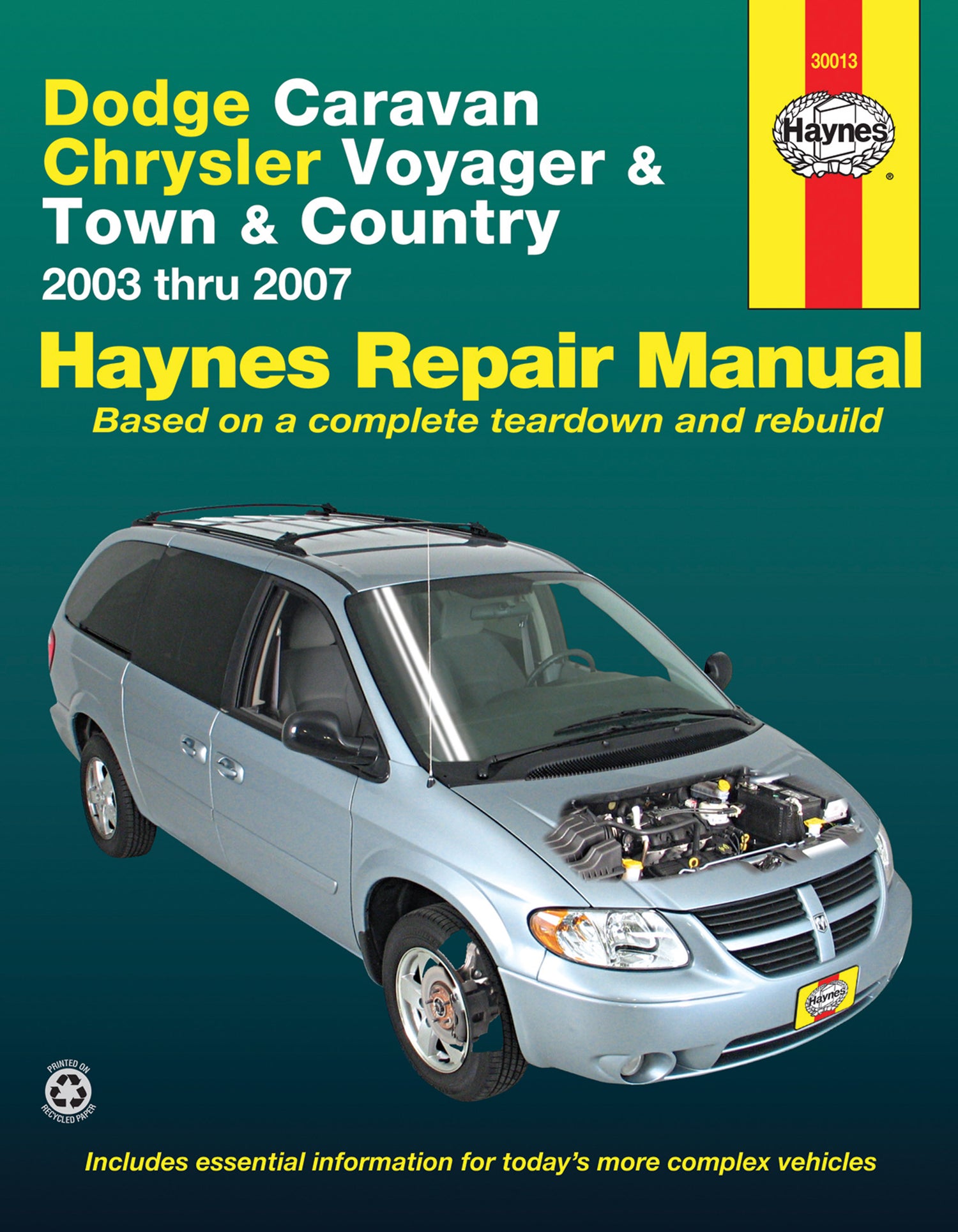 Front cover of a Haynes repair manual