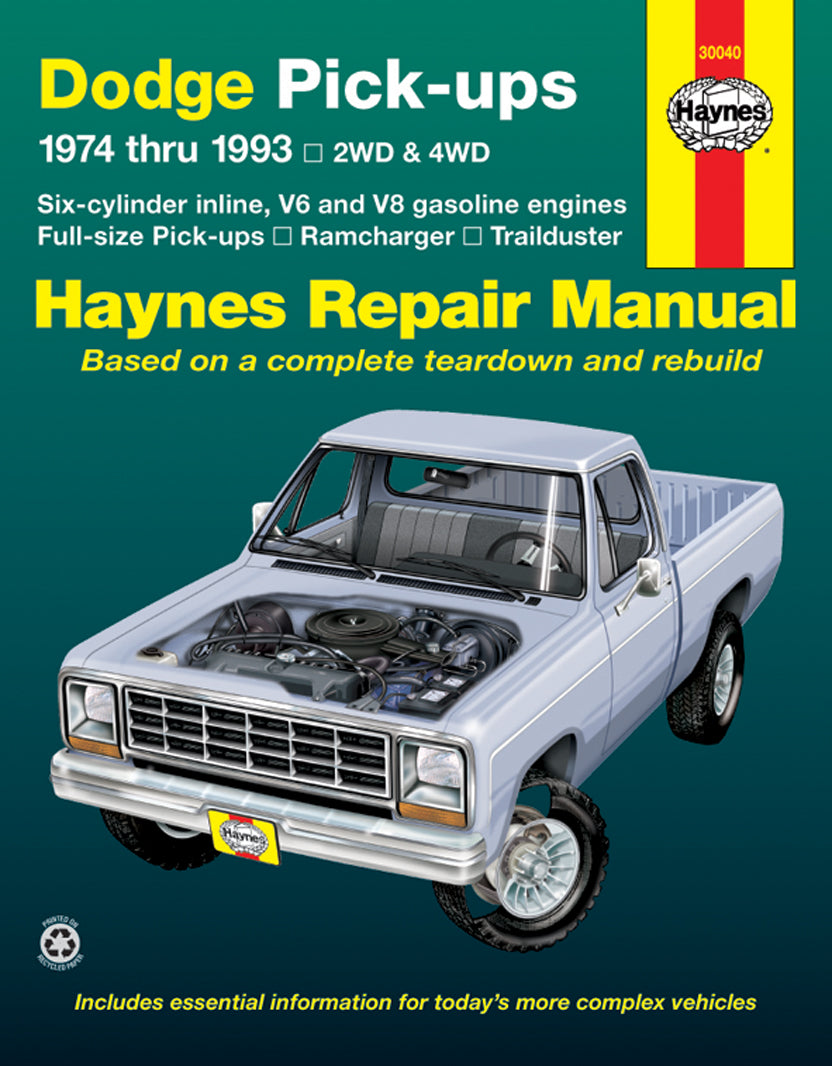 Front cover of a Haynes repair manual