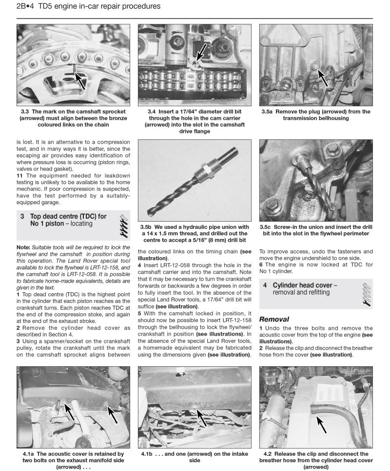 Sample page from a Haynes repair manual