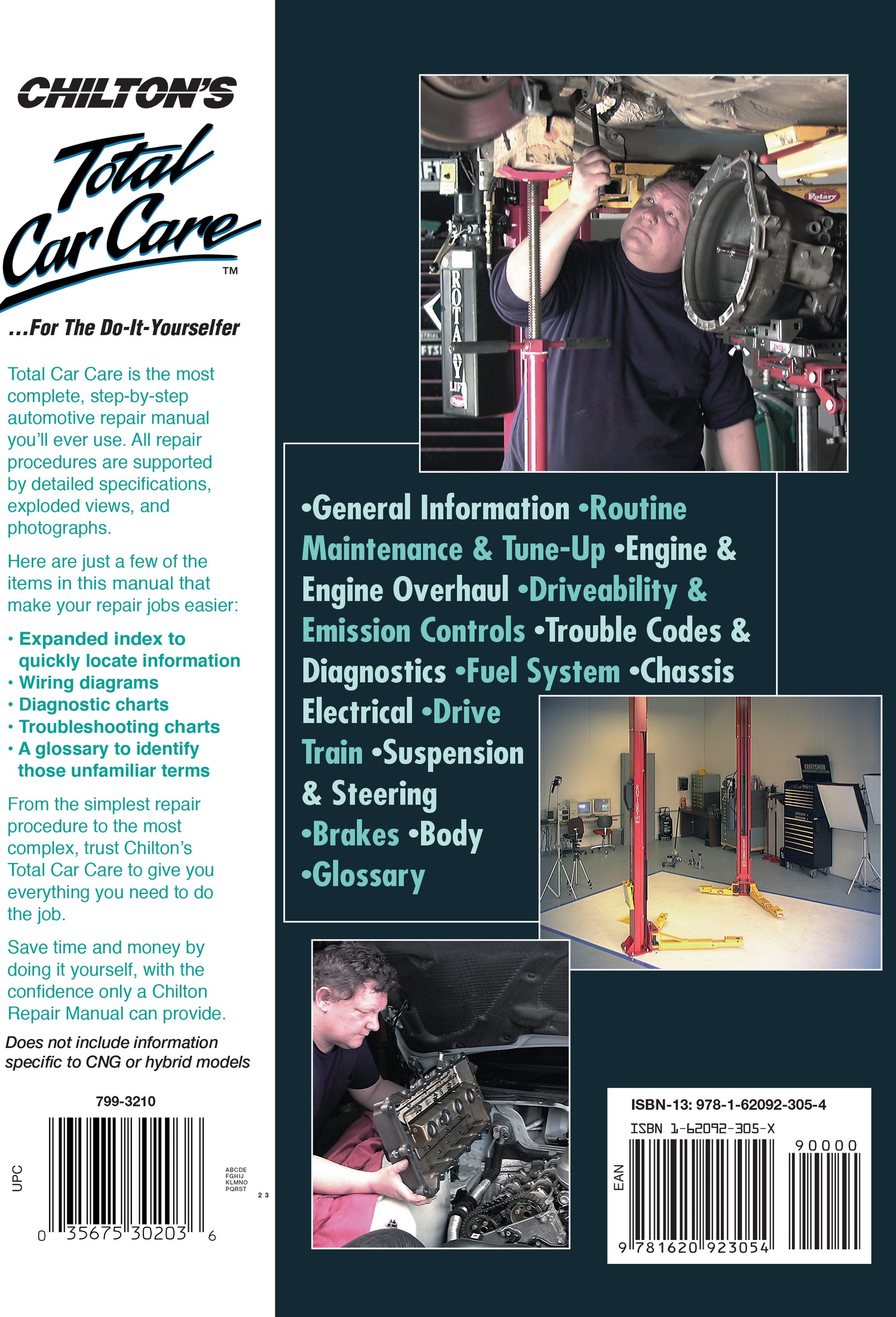 Back cover of a Haynes repair manual